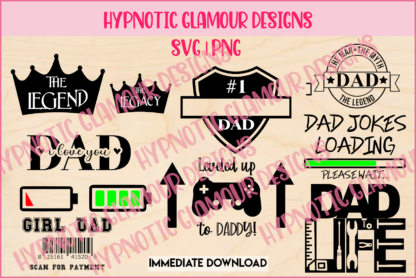 Download Father's Day Bundle - Hypnotic Glamour Designs