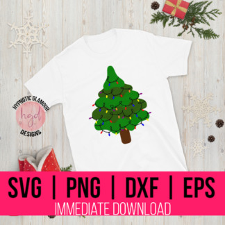 christmas tree svg