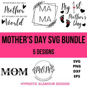 mother's day svg bundle