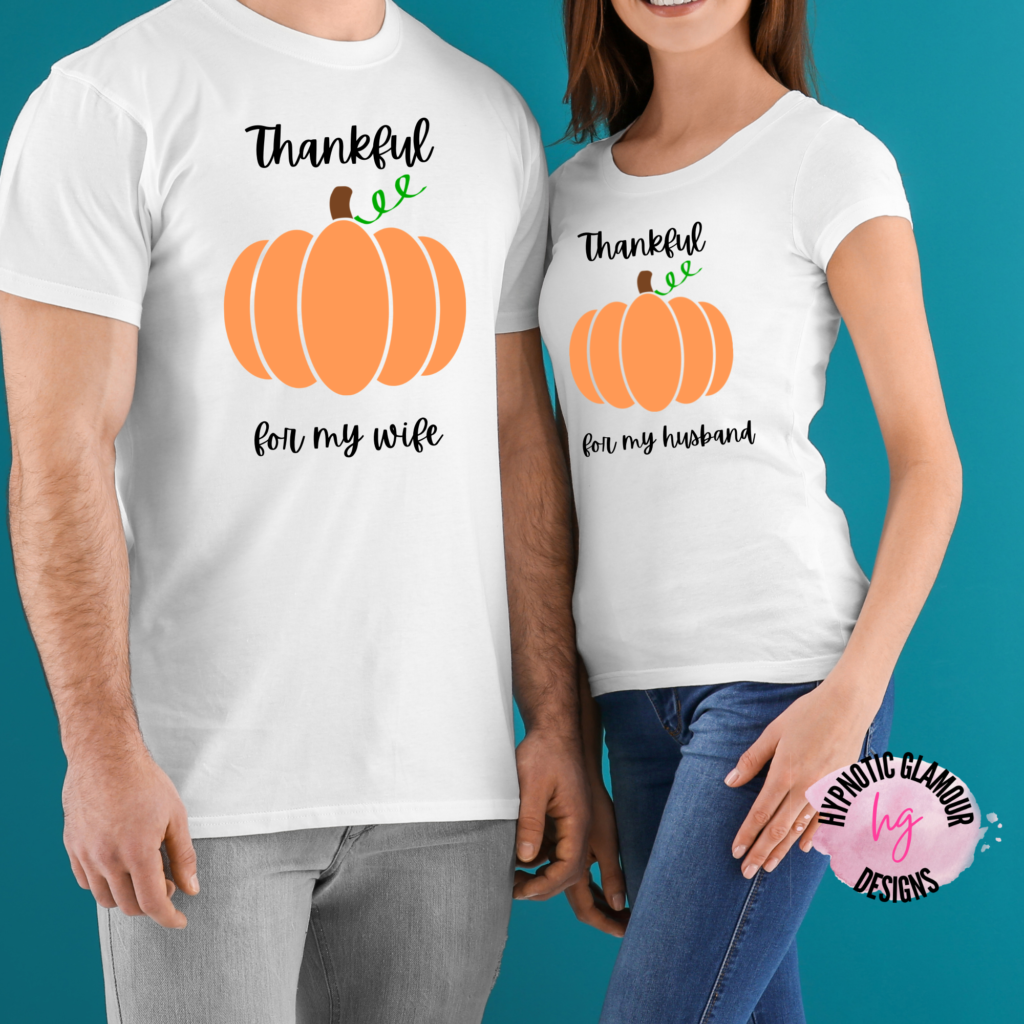 couples thanksgiving shirt