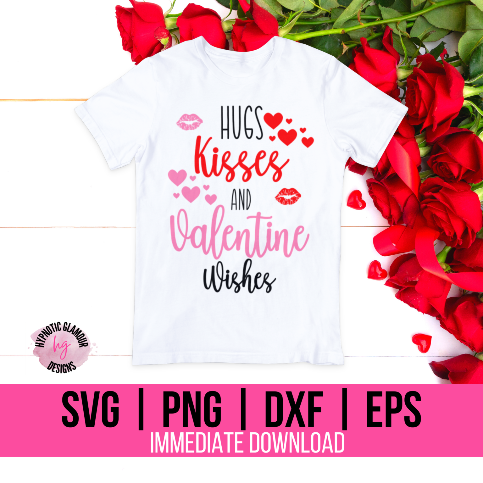 Valentines Day Svg Bundle Hypnotic Glamour Designs