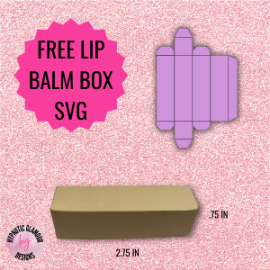 free lip balm box svg