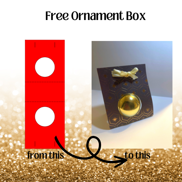 Free Ornament Box SVG - Hypnotic Glamour Designs